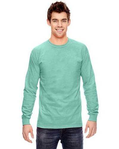 Comfort Colors C6014 Adult Heavyweight Long-Sleeve T-Shirt - Island Reef - HIT a Double
