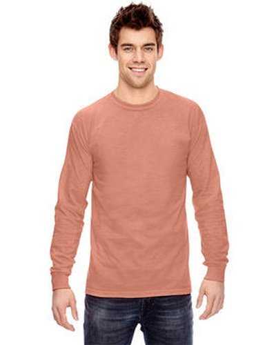 Comfort Colors C6014 Adult Heavyweight Long-Sleeve T-Shirt - Terracota - HIT a Double