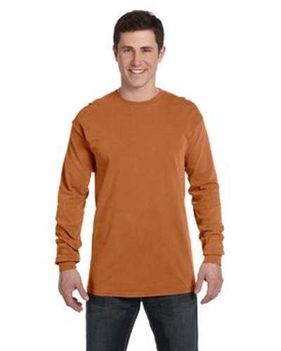 Comfort Colors C6014 Adult Heavyweight Long-Sleeve T-Shirt - Yam - HIT a Double