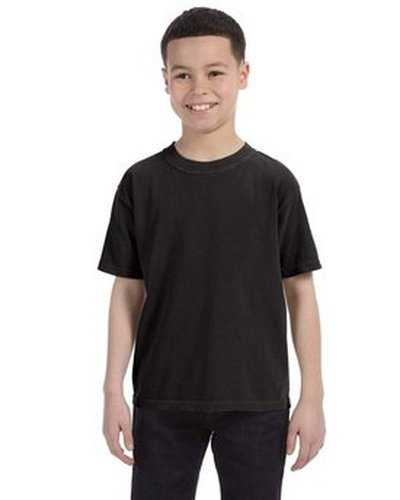 Comfort Colors C9018 Youth Midweight T-Shirt - Black - HIT a Double