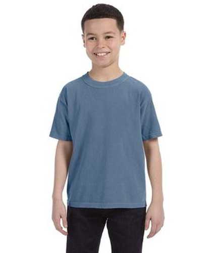 Comfort Colors C9018 Youth Midweight T-Shirt - Blue Jean - HIT a Double