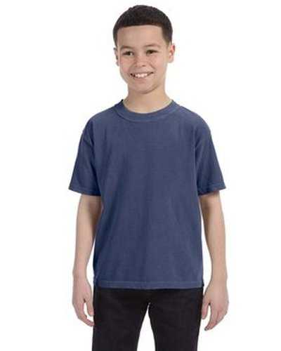 Comfort Colors C9018 Youth Midweight T-Shirt - China Blue - HIT a Double