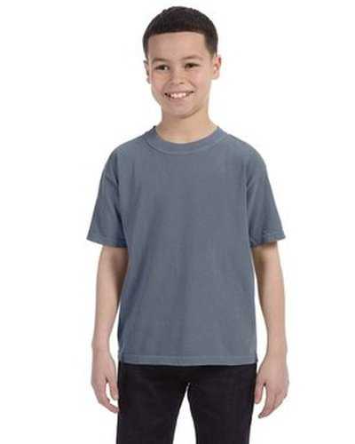 Comfort Colors C9018 Youth Midweight T-Shirt - Denim - HIT a Double