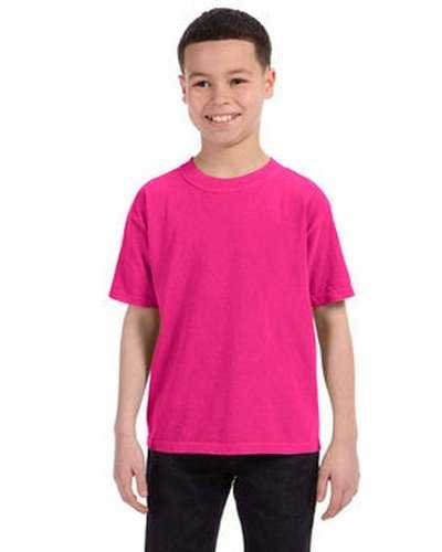 Comfort Colors C9018 Youth Midweight T-Shirt - Heliconia - HIT a Double