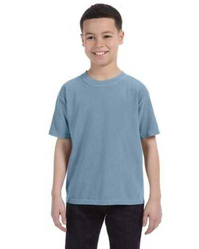 Comfort Colors C9018 Youth Midweight T-Shirt - Ice Blue - HIT a Double