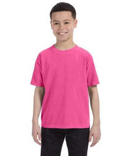 Comfort Colors C9018 Youth Midweight T-Shirt - Peony - HIT a Double
