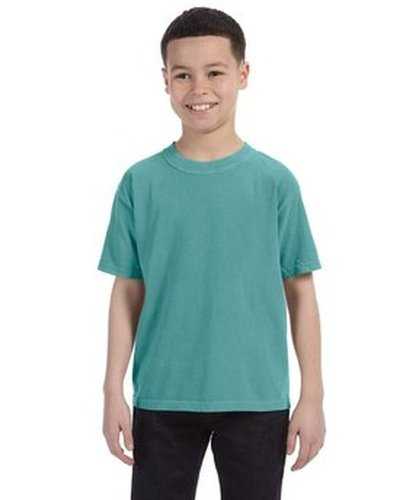 Comfort Colors C9018 Youth Midweight T-Shirt - Seafoam - HIT a Double