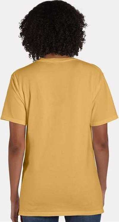 Comfortwash By Hanes GDH150 Garment-Dyed Pocket T-Shirt - Artisan Gold - HIT a Double - 4