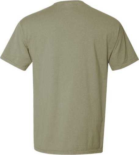 Comfortwash By Hanes GDH150 Garment-Dyed Pocket T-Shirt - Faded Fatigue - HIT a Double - 5