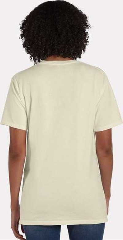 Comfortwash By Hanes GDH150 Garment-Dyed Pocket T-Shirt - Parchment - HIT a Double - 4