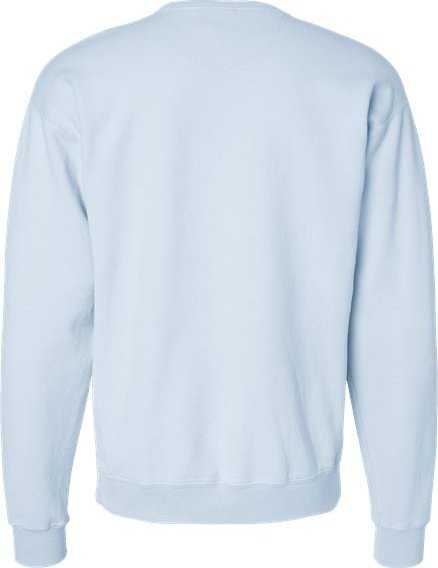 Comfortwash By Hanes GDH400 Garment-Dyed Unisex Crewneck Sweatshirt - Soothing Blue - HIT a Double - 5