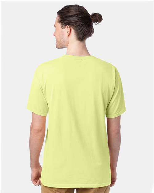 Comfortwash GDH100 Garment-Dyed T-Shirt - Chic Lime&quot; - &quot;HIT a Double