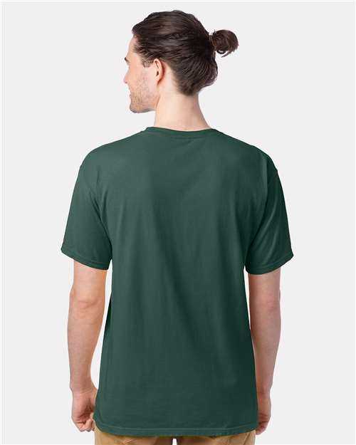 Comfortwash GDH100 Garment-Dyed T-Shirt - Field Green&quot; - &quot;HIT a Double