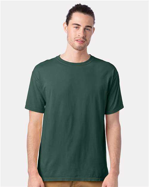 Comfortwash GDH100 Garment-Dyed T-Shirt - Field Green" - "HIT a Double