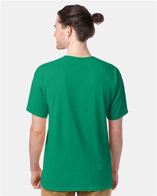 Comfortwash GDH100 Garment-Dyed T-Shirt - Rich Green Grass&quot; - &quot;HIT a Double