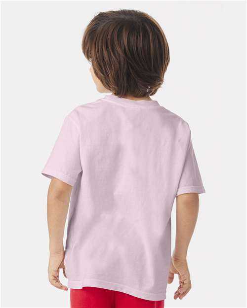 Comfortwash GDH175 Garment-Dyed Youth T-Shirt - Cotton Candy&quot; - &quot;HIT a Double