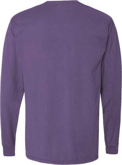 Comfortwash GDH200 Garment-Dyed Long Sleeve T-Shirt - Grape Soda&quot; - &quot;HIT a Double