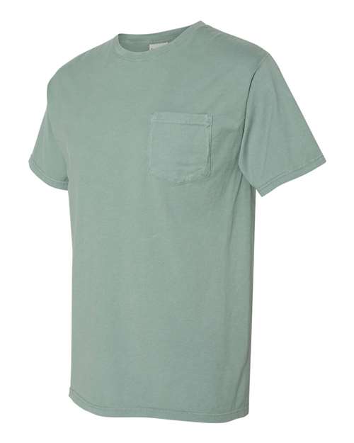 Comfortwash GDH150 Garment Dyed Pocket T-Shirt - Cypress Green - HIT a Double