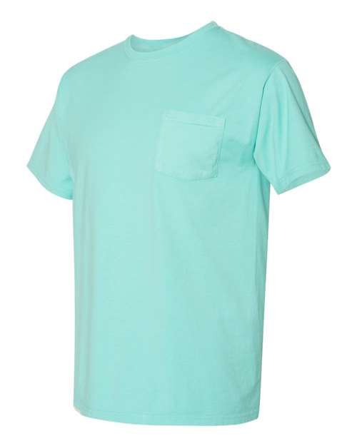 Comfortwash GDH150 Garment Dyed Pocket T-Shirt - Mint - HIT a Double