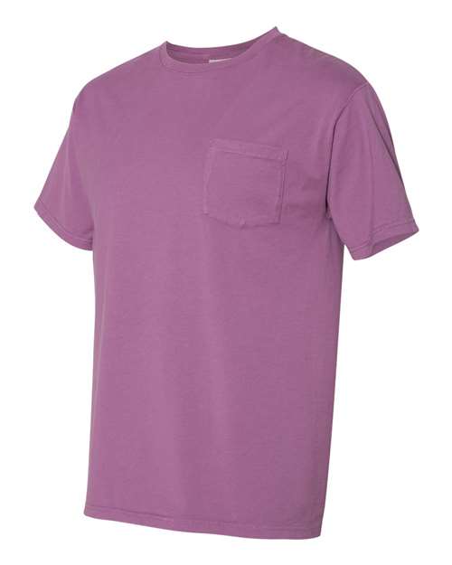 Comfortwash GDH150 Garment Dyed Pocket T-Shirt - Purple Plum Raisin - HIT a Double