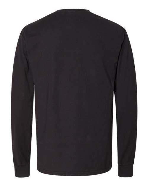Comfortwash GDH200 Garment Dyed Long Sleeve T-Shirt - Black - HIT a Double