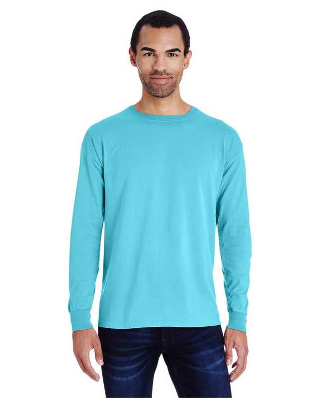 Comfortwash GDH200 Garment Dyed Long Sleeve T-Shirt - Freshwater - HIT a Double