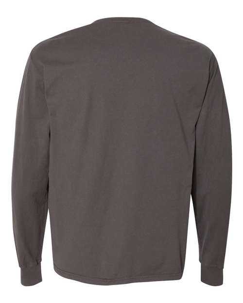 Comfortwash GDH200 Garment Dyed Long Sleeve T-Shirt - New Railroad Grey - HIT a Double