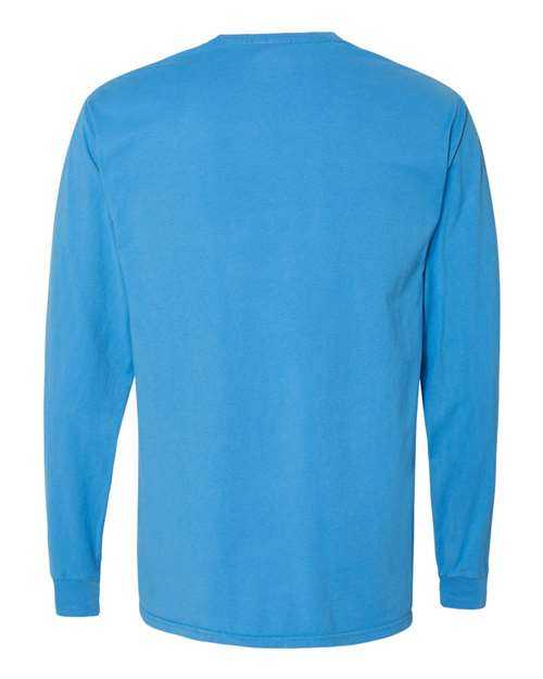 Comfortwash GDH200 Garment Dyed Long Sleeve T-Shirt - Summer Sky Blue - HIT a Double
