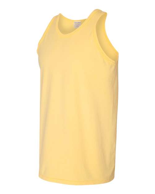 Comfortwash GDH300 Garment Dyed Unisex Tank Top - Summer Squash Yellow - HIT a Double