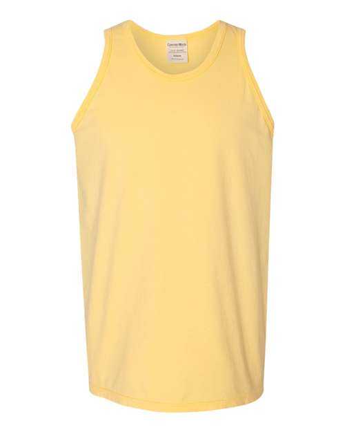 Comfortwash GDH300 Garment Dyed Unisex Tank Top - Summer Squash Yellow - HIT a Double