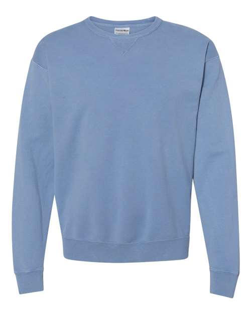 Comfortwash GDH400 Garment Dyed Unisex Crewneck Sweatshirt - Saltwater - HIT a Double