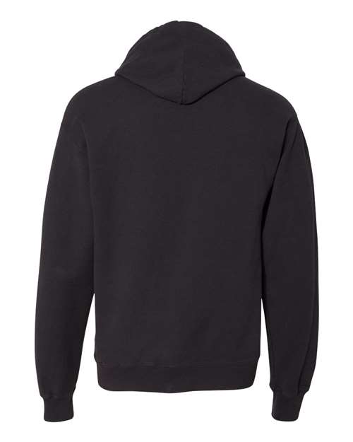 Comfortwash GDH450 Garment Dyed Unisex Hooded Pullover Sweatshirt - Black - HIT a Double