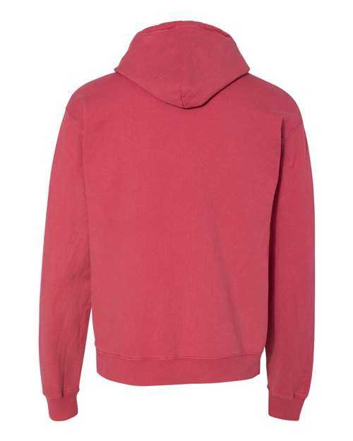 Comfortwash GDH450 Garment Dyed Unisex Hooded Pullover Sweatshirt - Crimson Fall - HIT a Double