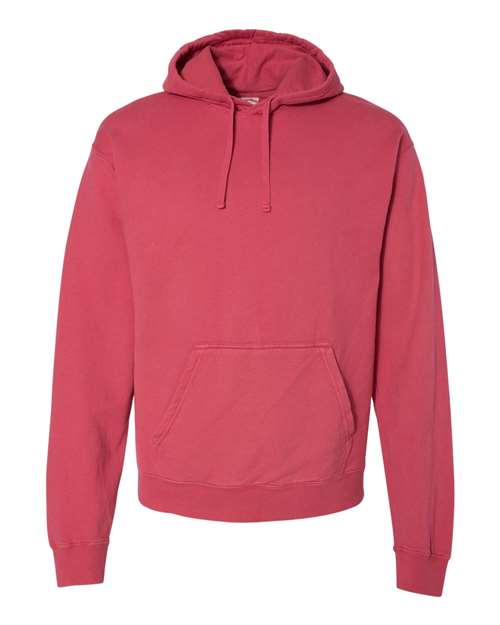 Comfortwash GDH450 Garment Dyed Unisex Hooded Pullover Sweatshirt - Crimson Fall - HIT a Double