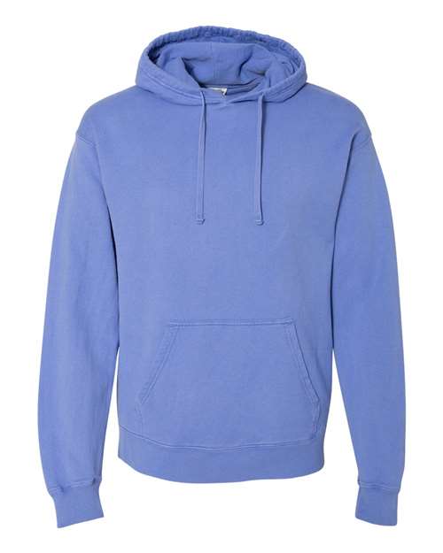 Comfortwash GDH450 Garment Dyed Unisex Hooded Pullover Sweatshirt - Deep Forte Blue - HIT a Double