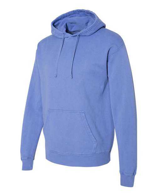 Comfortwash GDH450 Garment Dyed Unisex Hooded Pullover Sweatshirt - Deep Forte Blue - HIT a Double