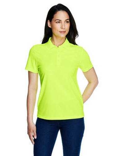 Core 365 78181 Ladies&#39; Origin Performance Pique Polo - Safety Yellow - HIT a Double