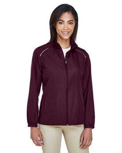 Core 365 78183 Ladies&#39; Motivate Unlined Lightweight Jacket - Burgundy - HIT a Double