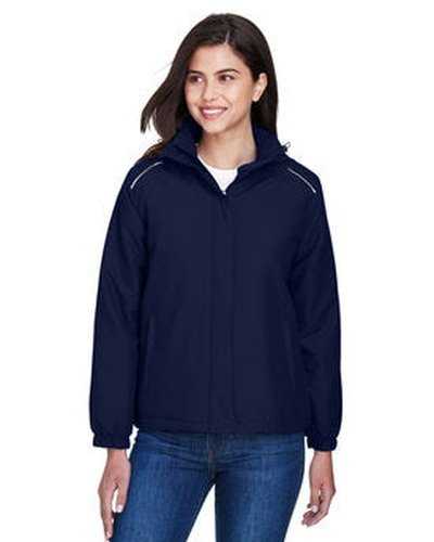 Core 365 78189 Ladies' Brisk Insulated Jacket - Navy - HIT a Double