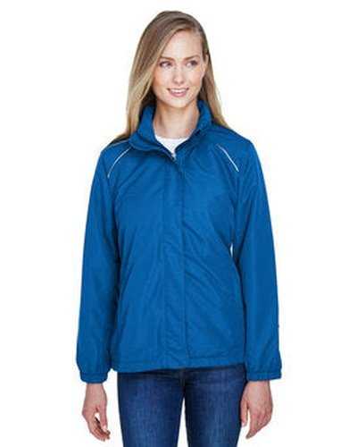 Core 365 78224 Ladies' Profile Fleece-Lined All-Season Jacket - True Royal - HIT a Double