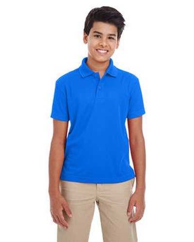 Core 365 88181Y Youth Origin Performance Pique Polo - True Royal - HIT a Double