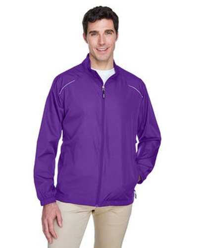 Core 365 88183 Men's Motivate Unlined Lightweight Jacket - Campus Purple - HIT a Double