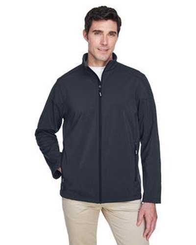 Core 365 88184 Men's Cruise Two-Layer Fleece Bonded SoftShell Jacket - Carbon - HIT a Double