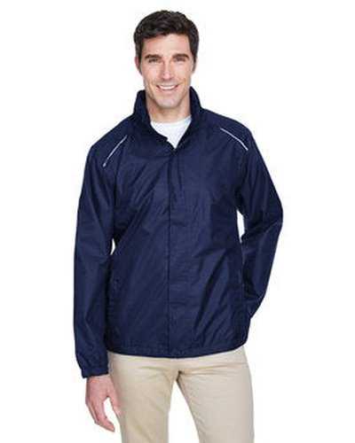 Core 365 88185 Men's Climate Seam-Sealed Lightweight Variegated Ripstop Jacket - Navy - HIT a Double