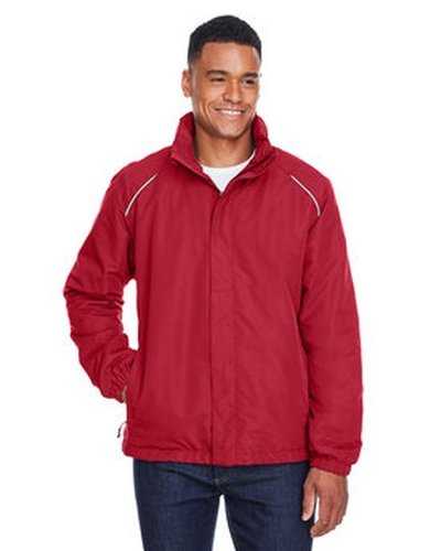 Core 365 88224 Men&#39;s Profile Fleece-Lined All-Season Jacket - Red - HIT a Double