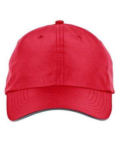 Core 365 CE001 Adult Pitch Performance Cap - Red - HIT a Double