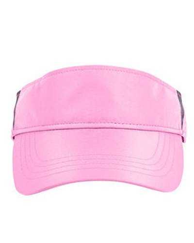 Core 365 CE002 Adult Drive Performance Visor - Charty Pink Carbon - HIT a Double