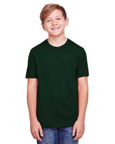 Core 365 CE111Y Youth Fusion Chromasoft Performance T-Shirt - Forest - HIT a Double