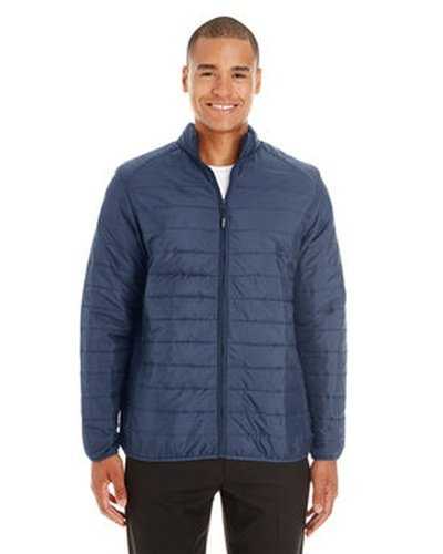 Core 365 CE700T Men's Tall Prevail Packable Puffer - Navy - HIT a Double