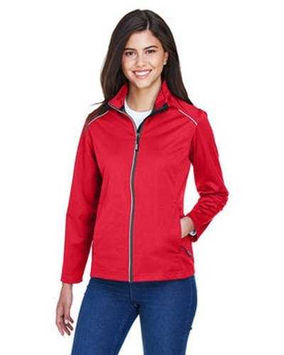Core 365 CE708W Ladies' Techno Lite Three-Layer Knit Tech-Shell - Red - HIT a Double